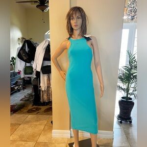 NWT XS Nike Vibrant Turquoise Dress